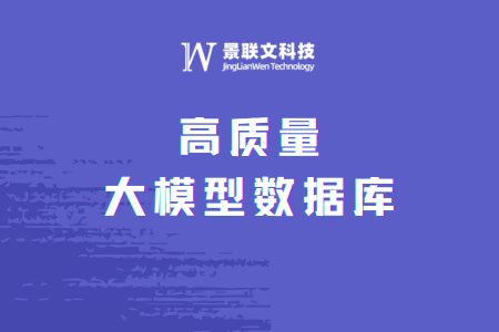 数驭未来，景联文科技构建高质大模型数据库